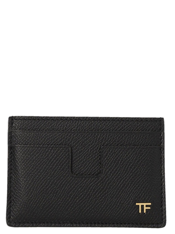 Tom Ford Logo Card Holder Wallets and Card Holders - Black | 06d054bdf0b1b8bb2c141b91c4f2dd55c8c38498