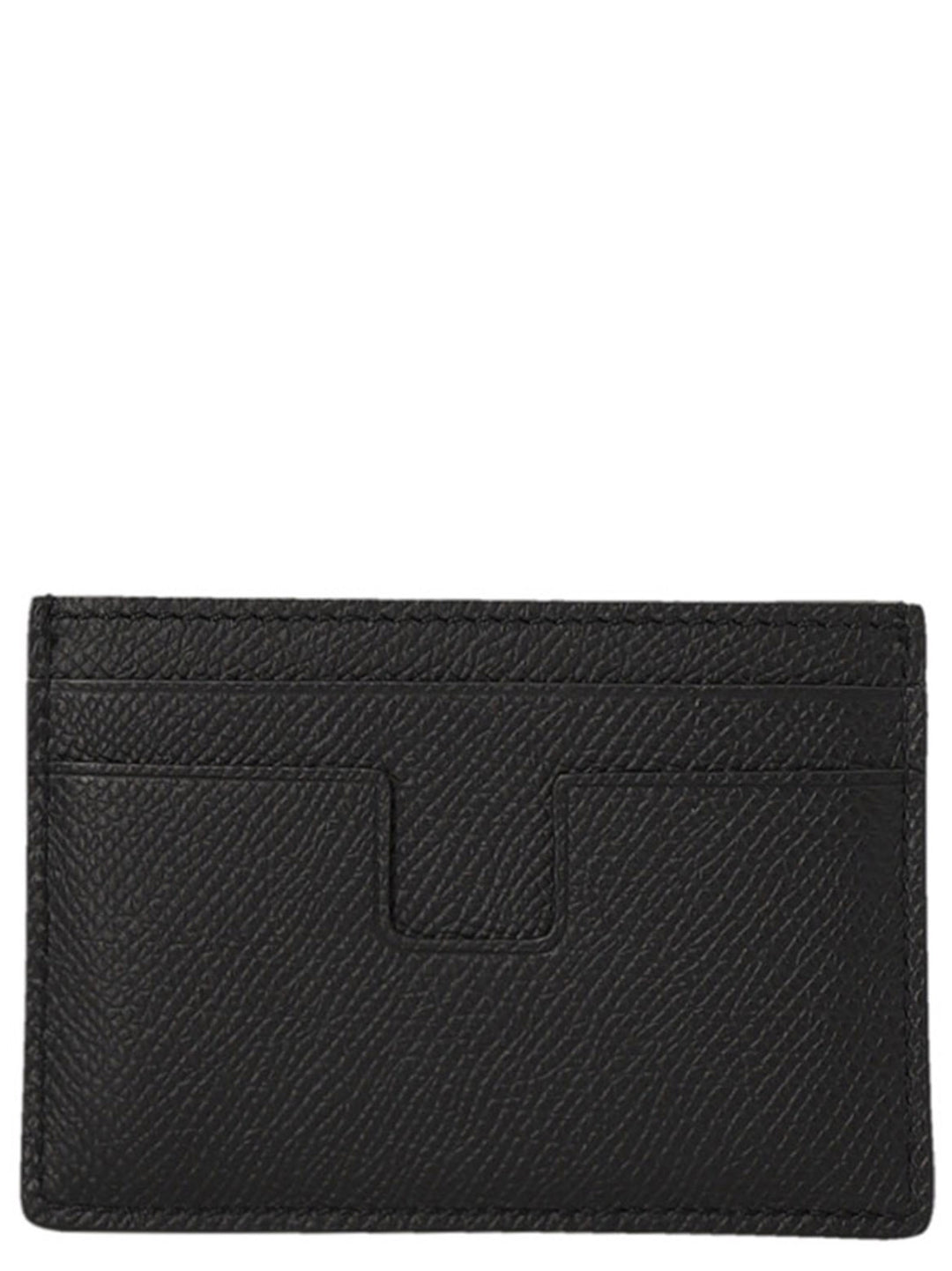 Tom Ford Logo Card Holder Wallets and Card Holders - Black | 31ab4220fd4183856fbef839682aad9b425f8877