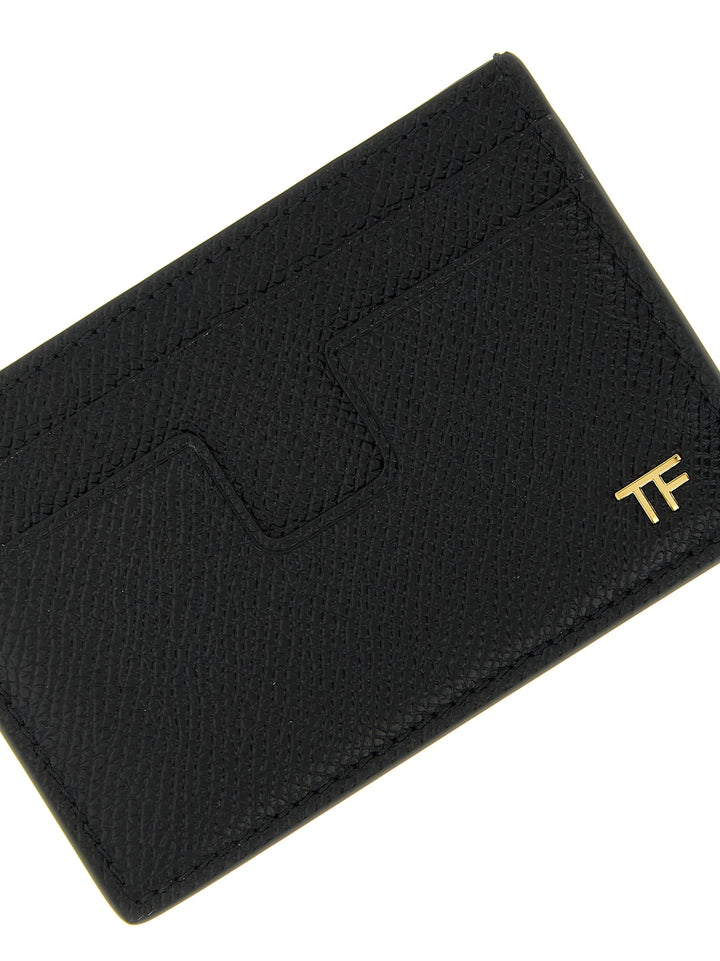 Tom Ford Small Grain Leather Cardholder Wallets and Card Holders - Black | c18f4ec9f60ebd95d9d7254b25429621306ba936