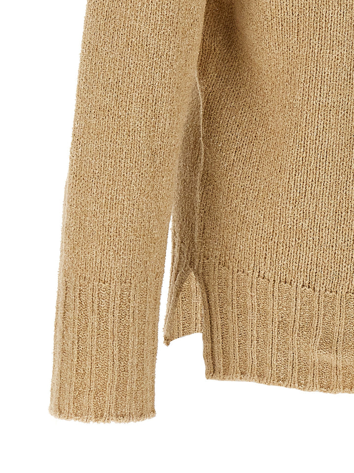 Ma'Ry'Ya Bouclé Sweater Sweaters and Cardigans - Beige | c4b2785639a39aea2159b071b0e62eb92c35c948