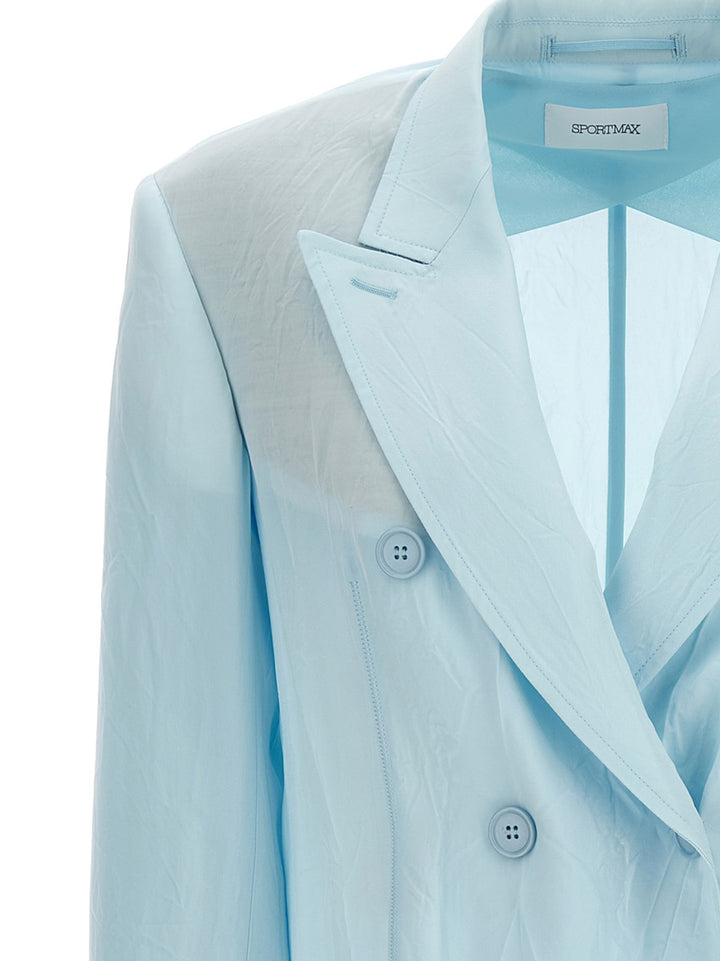 Sportmax Zelig BlazerS - Light Blue | cb3111ee61c6e4b5cc05e763553ebc0453b3ea94