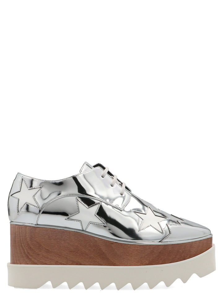 Stella Mccartney Elyse Wedges - Silver | 8bf5f11c3f3e2ad5c2fe86494ae68c8e01e1df9c