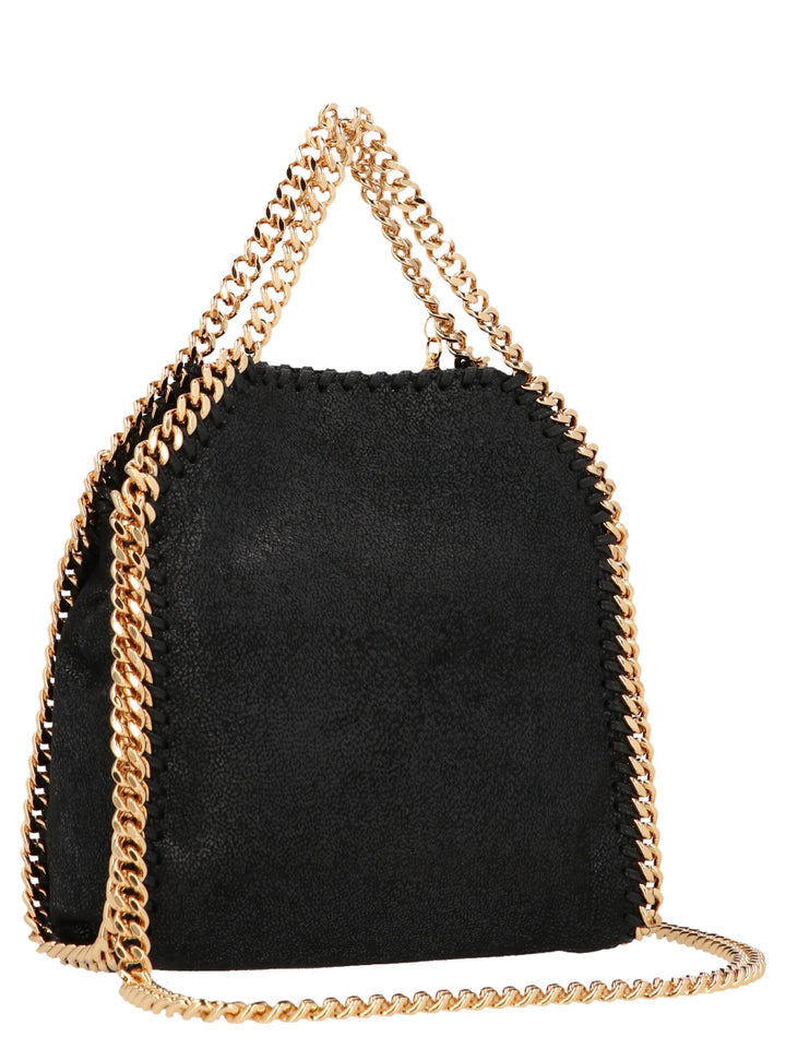 Stella Mccartney Tiny Falabella Hand Bags - Black | 6d095a98187a020c26ac43268563c6c1699307db