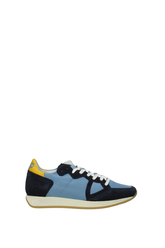 Sneakers Suede Blue Steel Blue