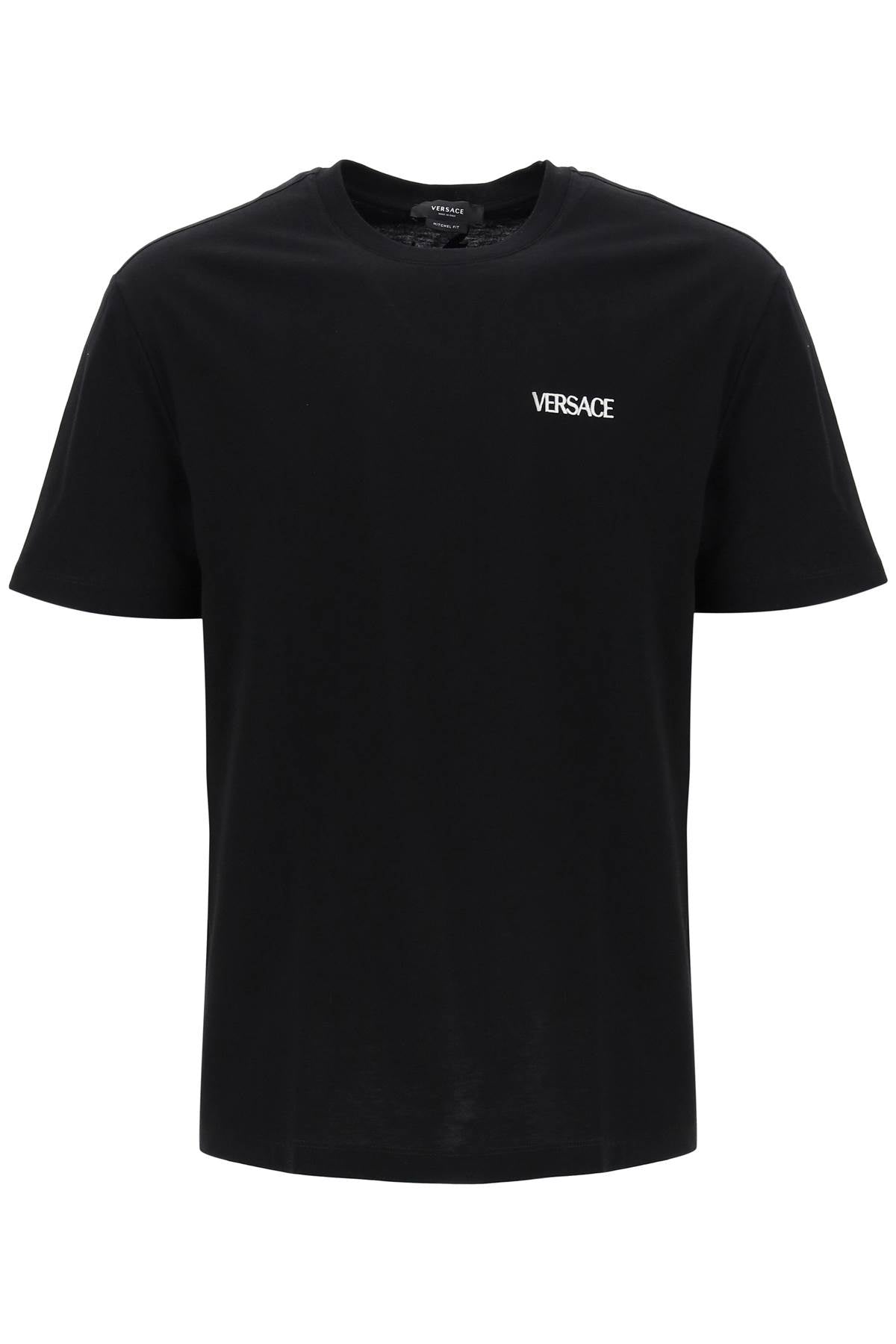 Shop Versace Medusa Flame T Shirt In Black