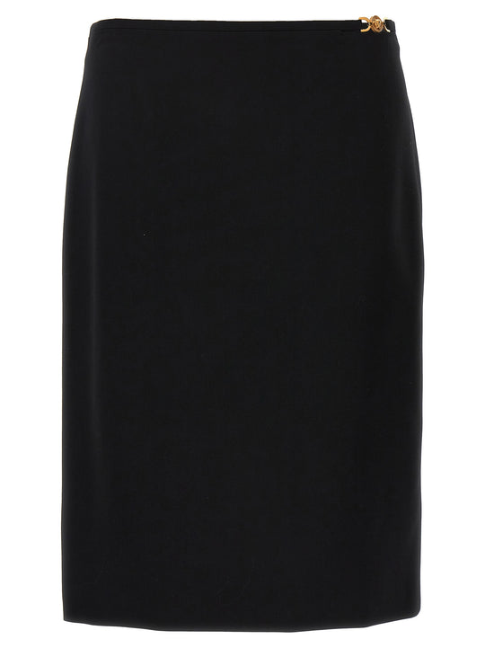 Midi Skirt Skirts Black