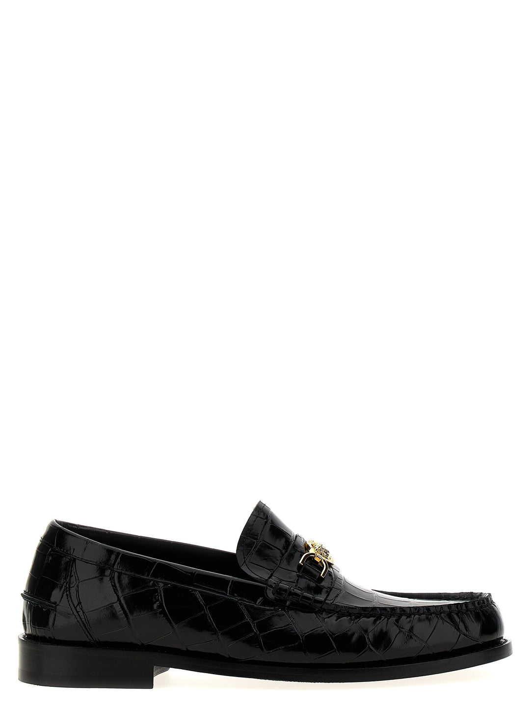 Versace Medusa Loafers - Black | 0879854e5a5095cb99a9eacf67817711163d16e8
