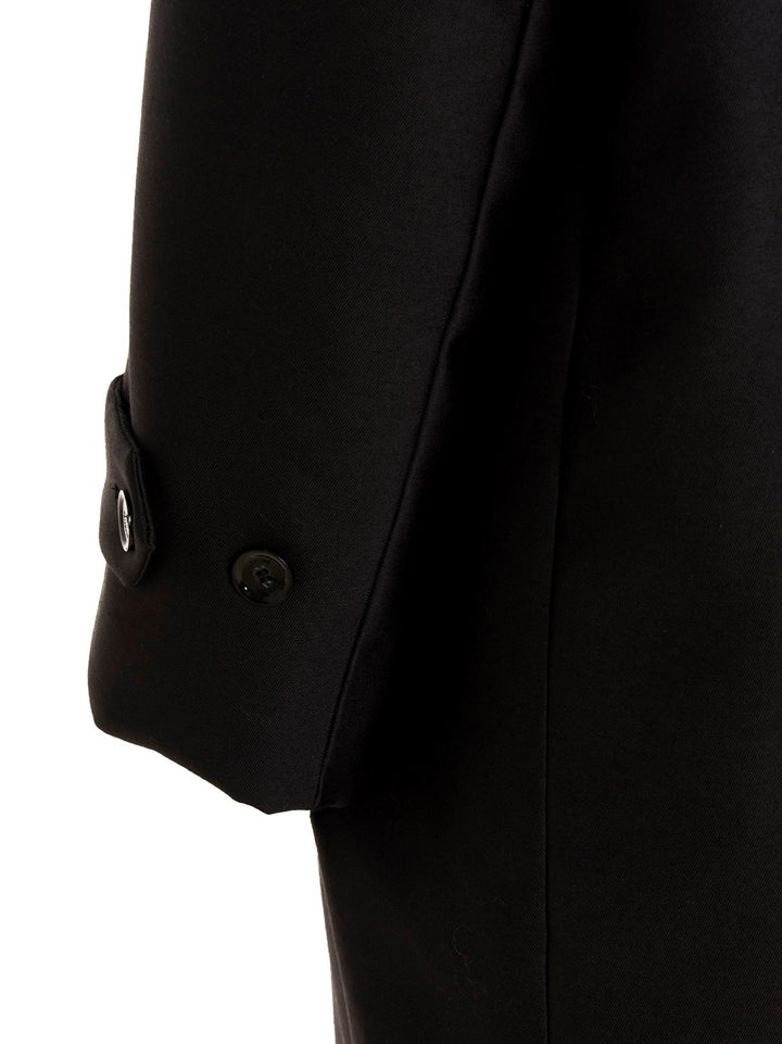 Valentino Garavani Valentino Pink Pp Collection Reversible Long Coat Coats and Trench Coats - Black | 4bb3de43008638b95c6aa93def64492747ecf9a3