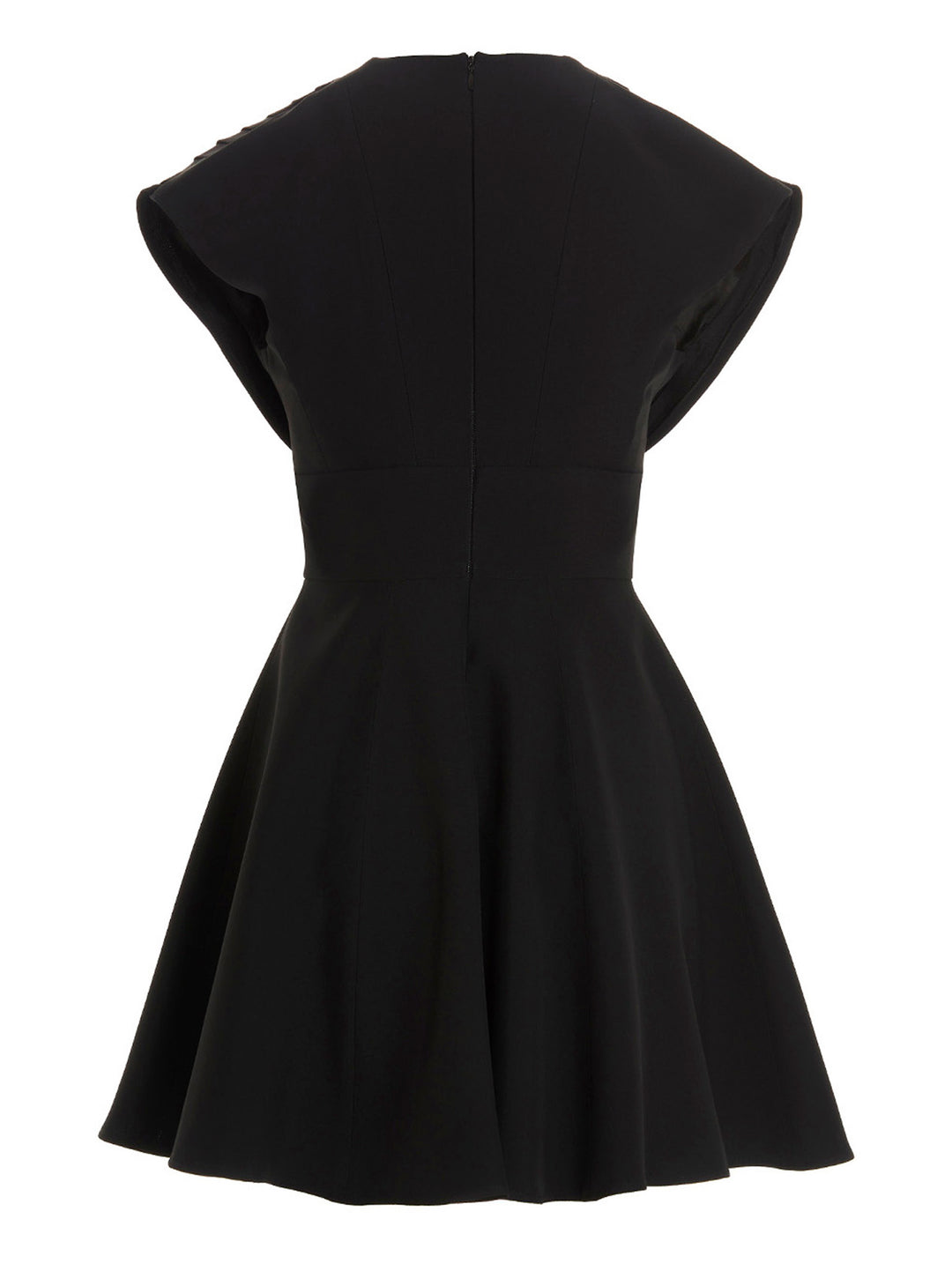 Pleated detail minidress