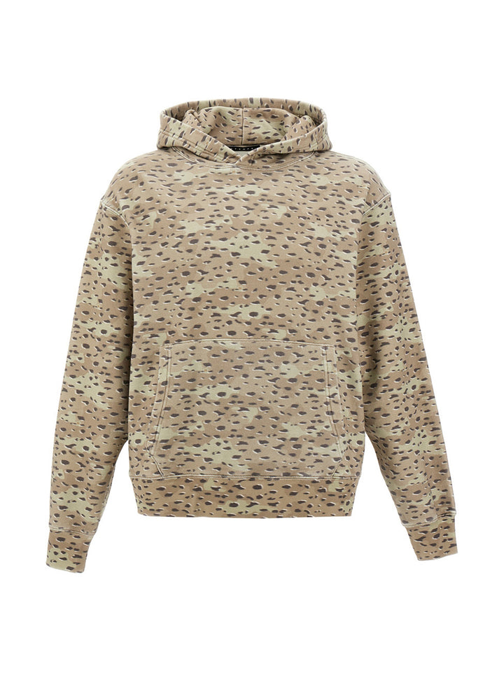 Camo Leopard Sweatshirt Beige