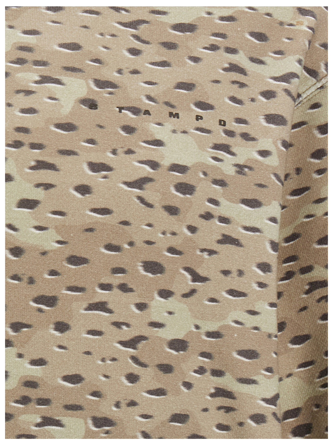 Camo Leopard Sweatshirt Beige