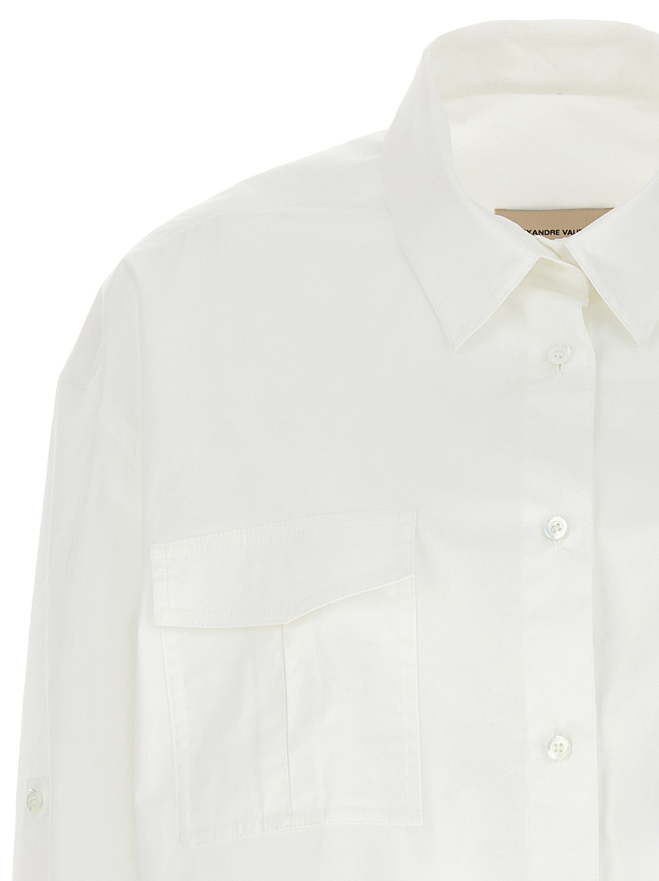 Shop Alexandre Vauthier Pocket Shirt Shirt, Blouse
