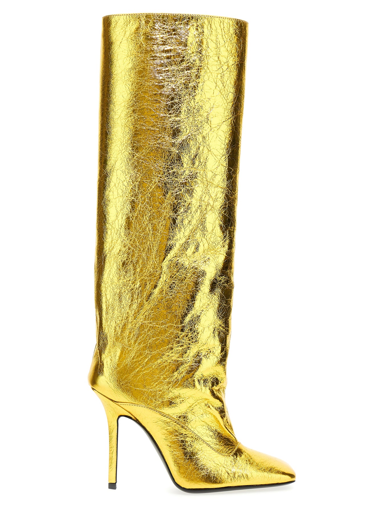 Shop Attico Sienna Boots, Ankle Boots Gold