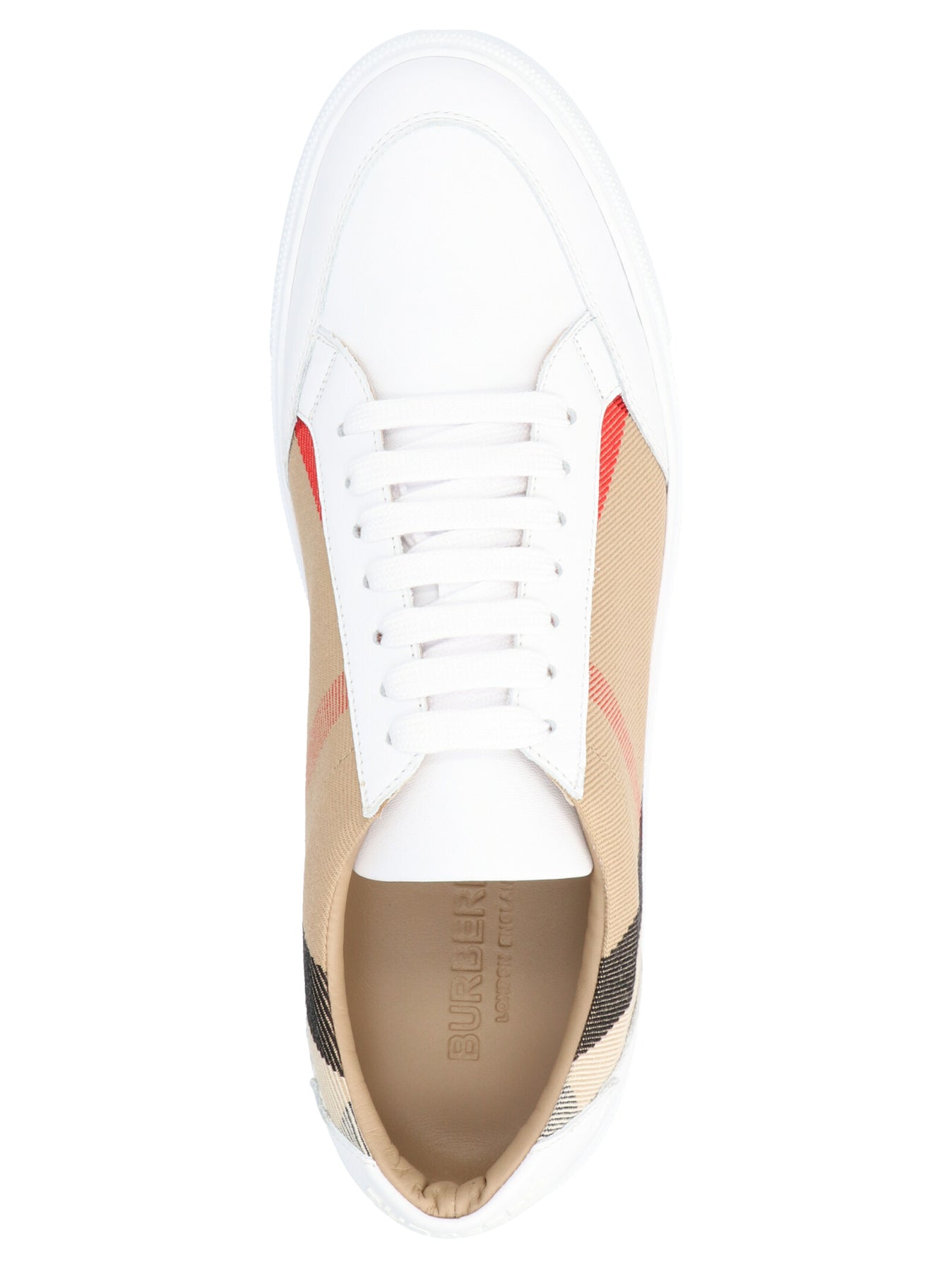 Shop Burberry New Salmond Sneakers