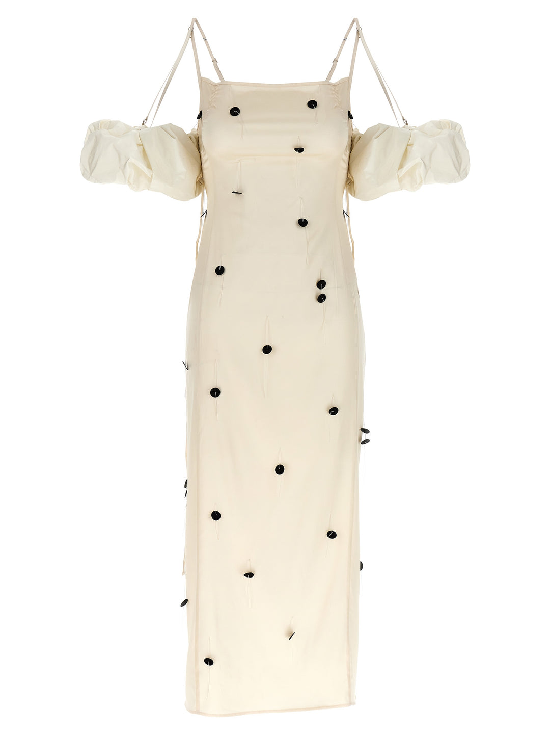 Jacquemus La Robe Chouchou Dresses - White/Black | 74c69e750dbc873f091882ad80dddab2faa03259