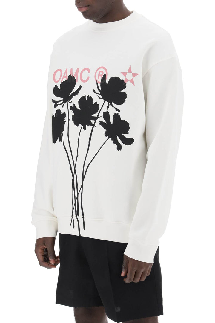 Whiff Sweatshirt With Graphic Print - Oamc - Men