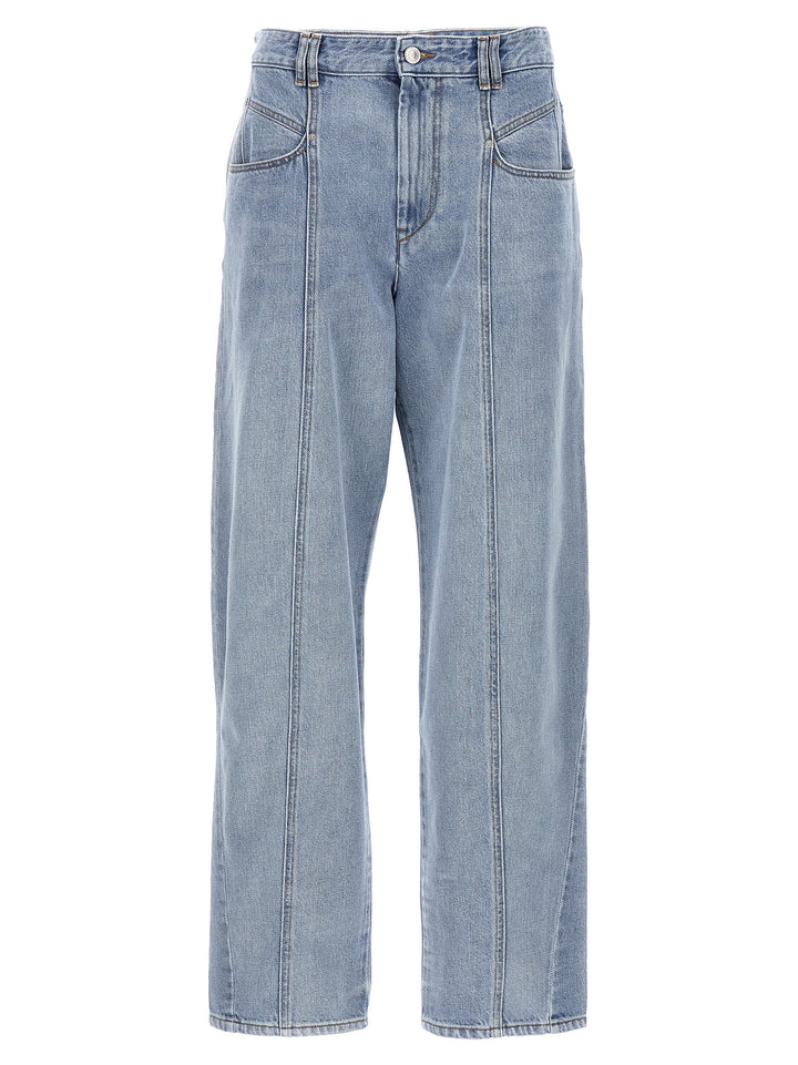 Isabel Marant Vetan Jeans - Light Blue | 82b4d7f63009c9fb9f8b59b514b79fd975930aa7