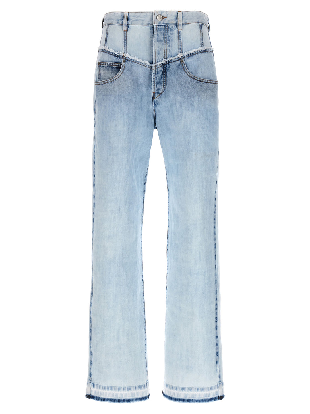Isabel Marant Noemie Jeans - Light Blue | 3385cf175a5b9779169771ecff2498100b9f03b9