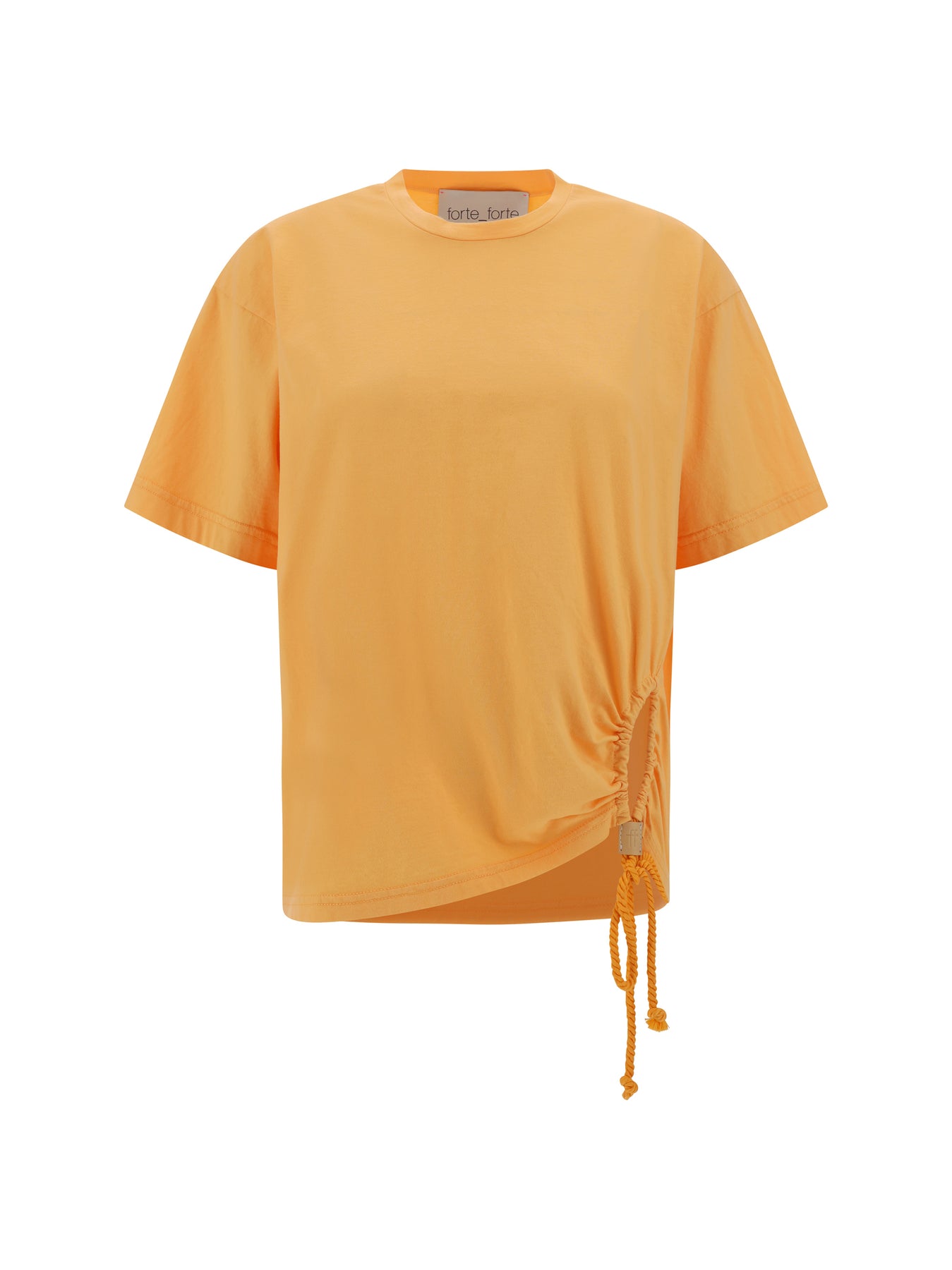 FORTE FORTE T-SHIRT COULISSE JERSEY COTONE BIO