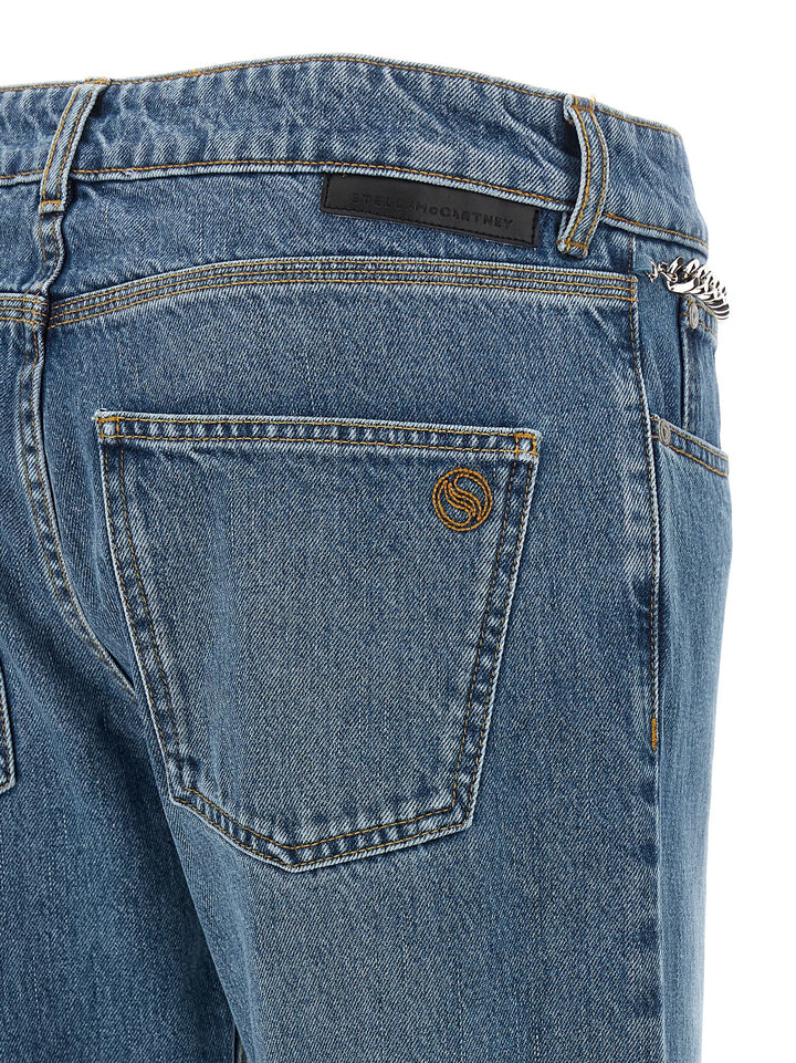 Stella Mccartney Falabella Jeans - Light Blue | 13ffa0d3145ee1b55755c7dc662784d543664be1