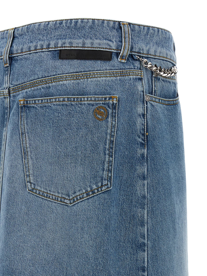 Stella Mccartney Falabella Skirts - Light Blue | 96983e9abefddfb090c207d463e8353085b87e61