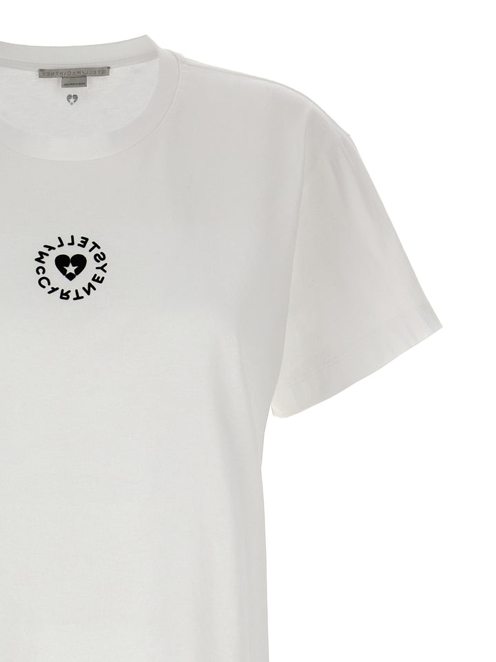 Stella Mccartney Iconic Mini Heart T-shirt - White | 9ee0a17599ac10cf9f5ed386a97fe1da03ff19a2