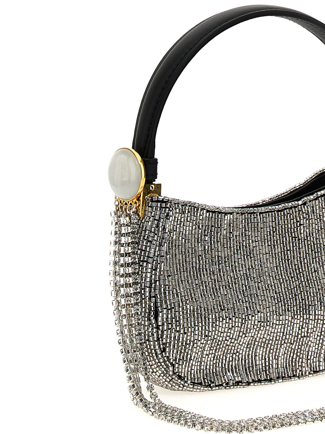 Magda Butrym Micro Vesna Hand Bags - Silver | 14f90b4e9e44e93cd93f4770ce40f12efa64e634