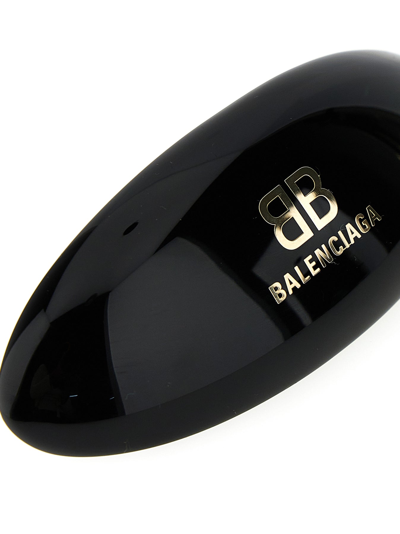 Balenciaga Logo Hair Clip Hair Accessories - Black | 54c85c2bf61a9c444442a181f7213e3ddf8af6e8