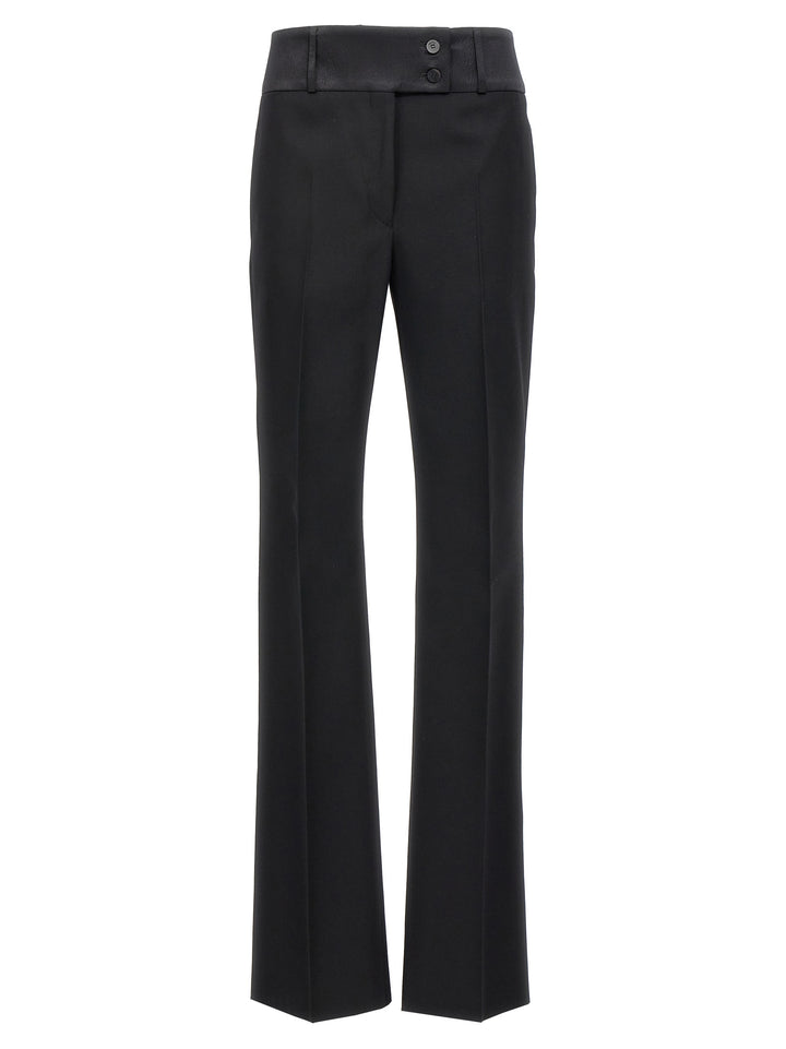 Ferragamo Tuxedo Pants - Black | 1ddbd569f07cd619a7e0605e95e673e6c1adc19c