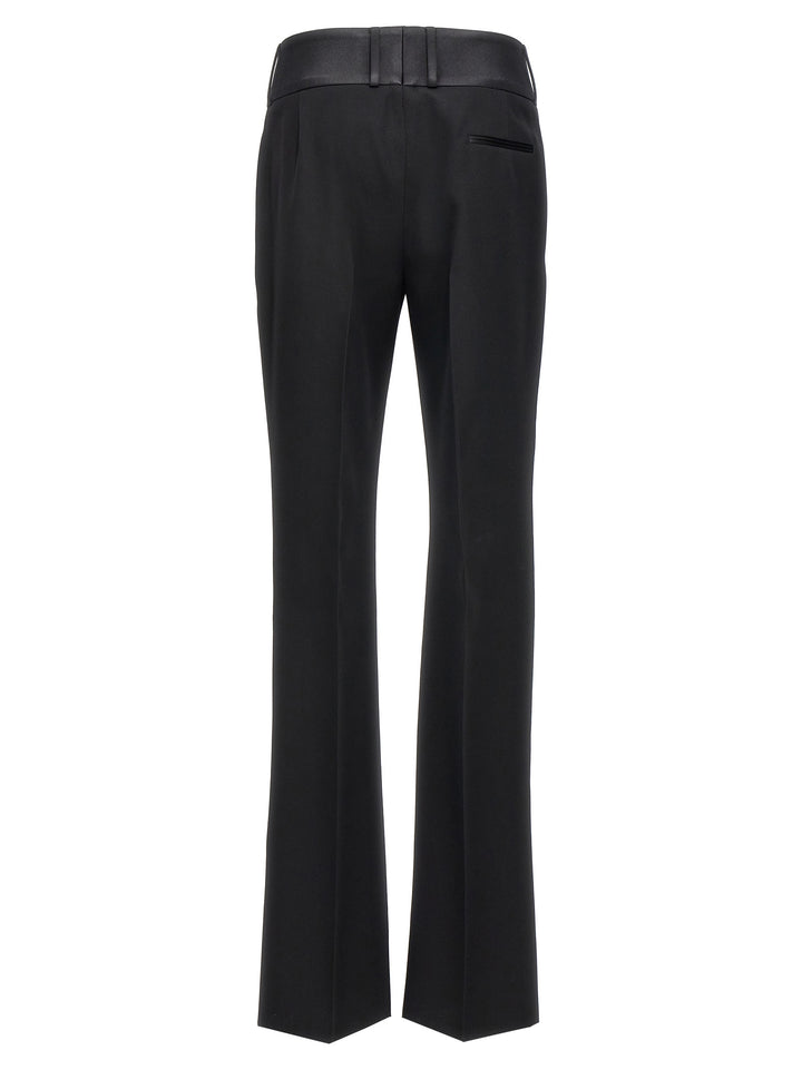 Ferragamo Tuxedo Pants - Black | 382930622e097f2145b5728cd0ec74a662ff1252