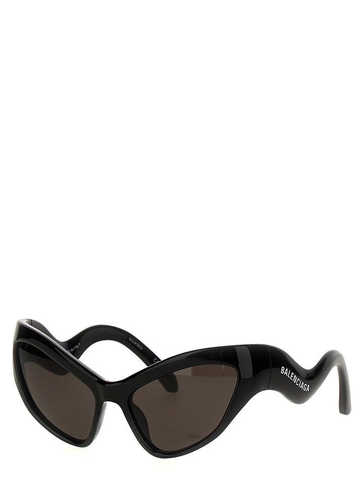 Balenciaga Hamptons Cat Sunglasses - Black | 0e801ff4ccf9fbf3a105349d59449e52f0d03371