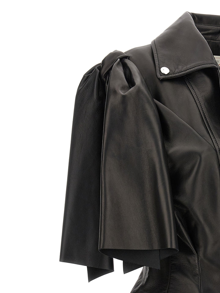 Mcqueen Bow Knot Gilet - Black | 8950f4813951dfdeb8ac12c89168b53672ed47e8