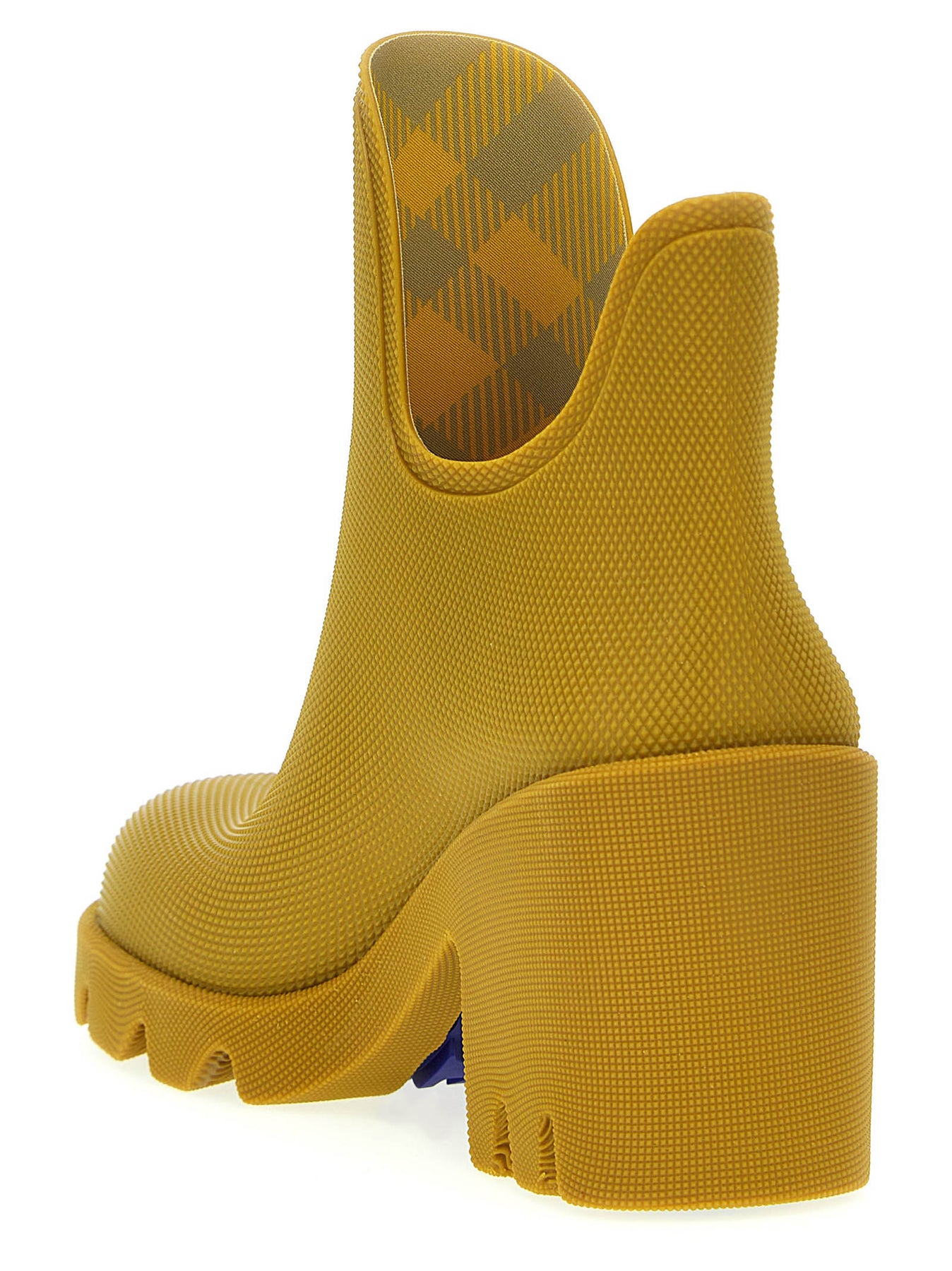 Shop Burberry Marsh Boots, Ankle Boots In Yellow