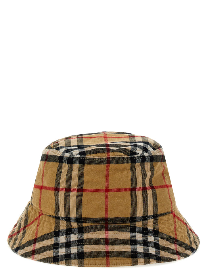 Burberry Bucket Hat Check Hats - Beige | d387eae811fc82daef0ad6213654917fda0eb1ce
