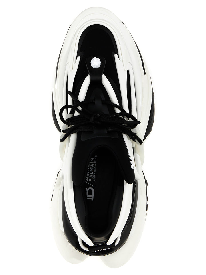 Balmain Unicorn Sneakers - White/Black | 8a41029e95249e8fd385dc6ef825c1d8446a4612