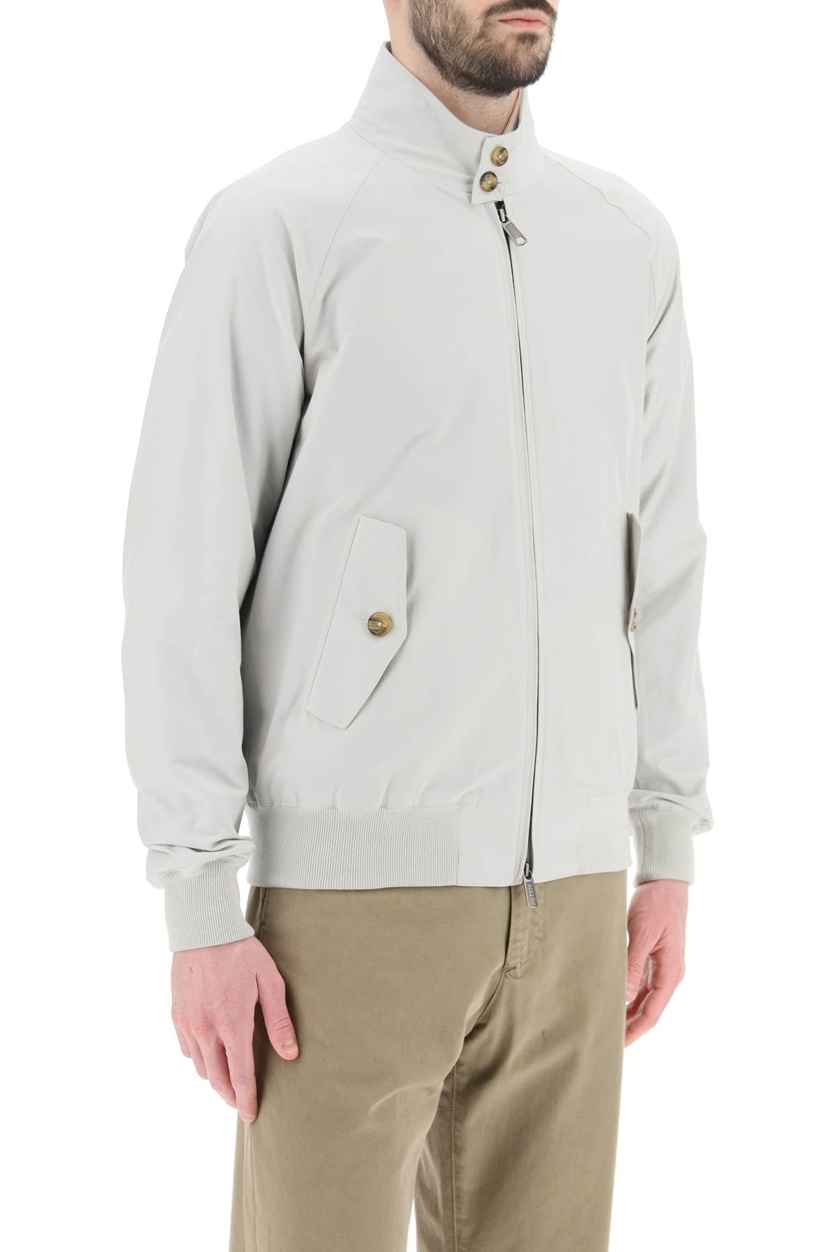 Shop Baracuta G9 Harrington Jacket In Grey