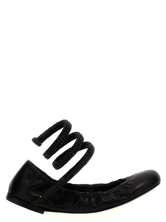 Cleo Flat Shoes Black