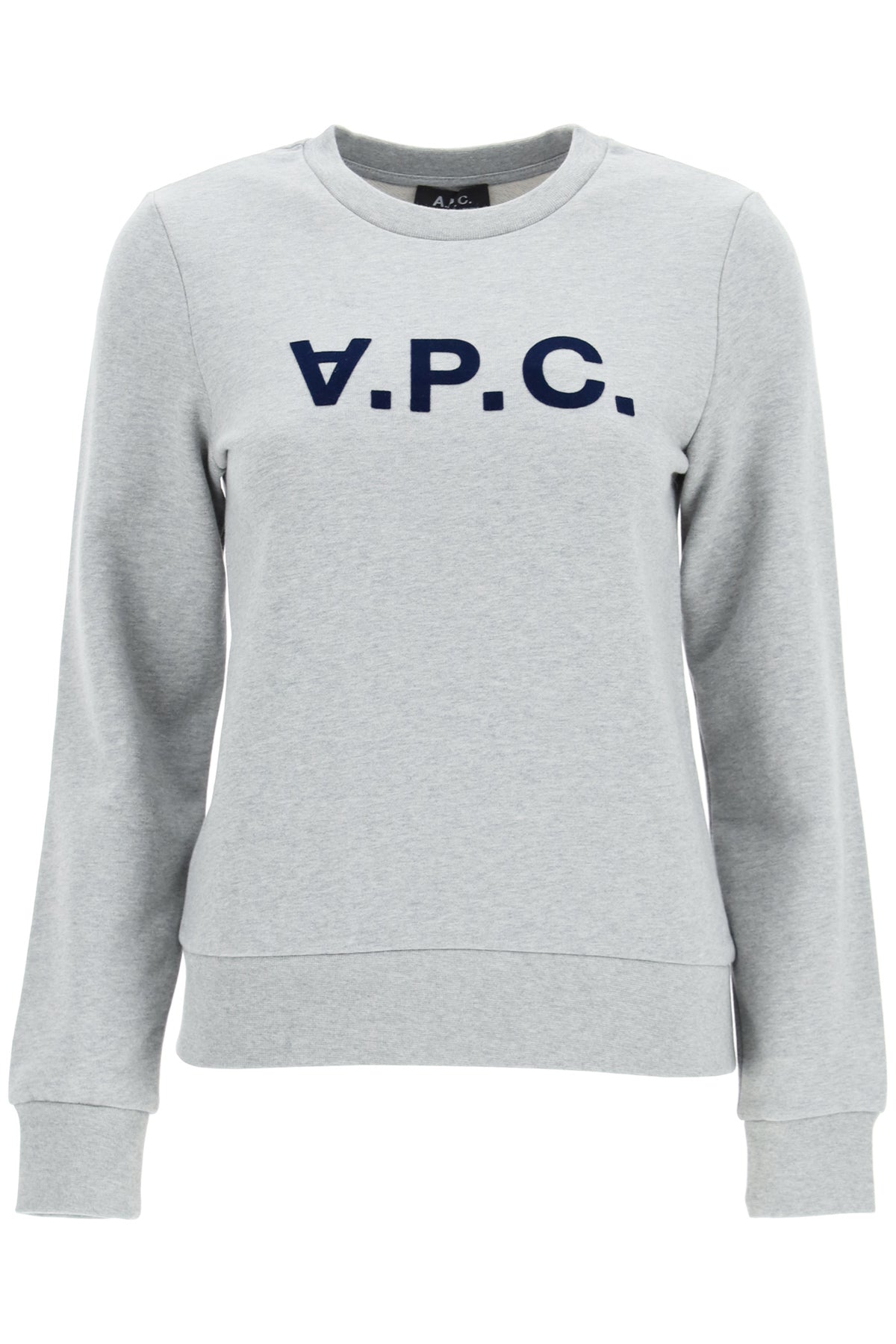 Shop Apc Sweatshirt Logo In Blue