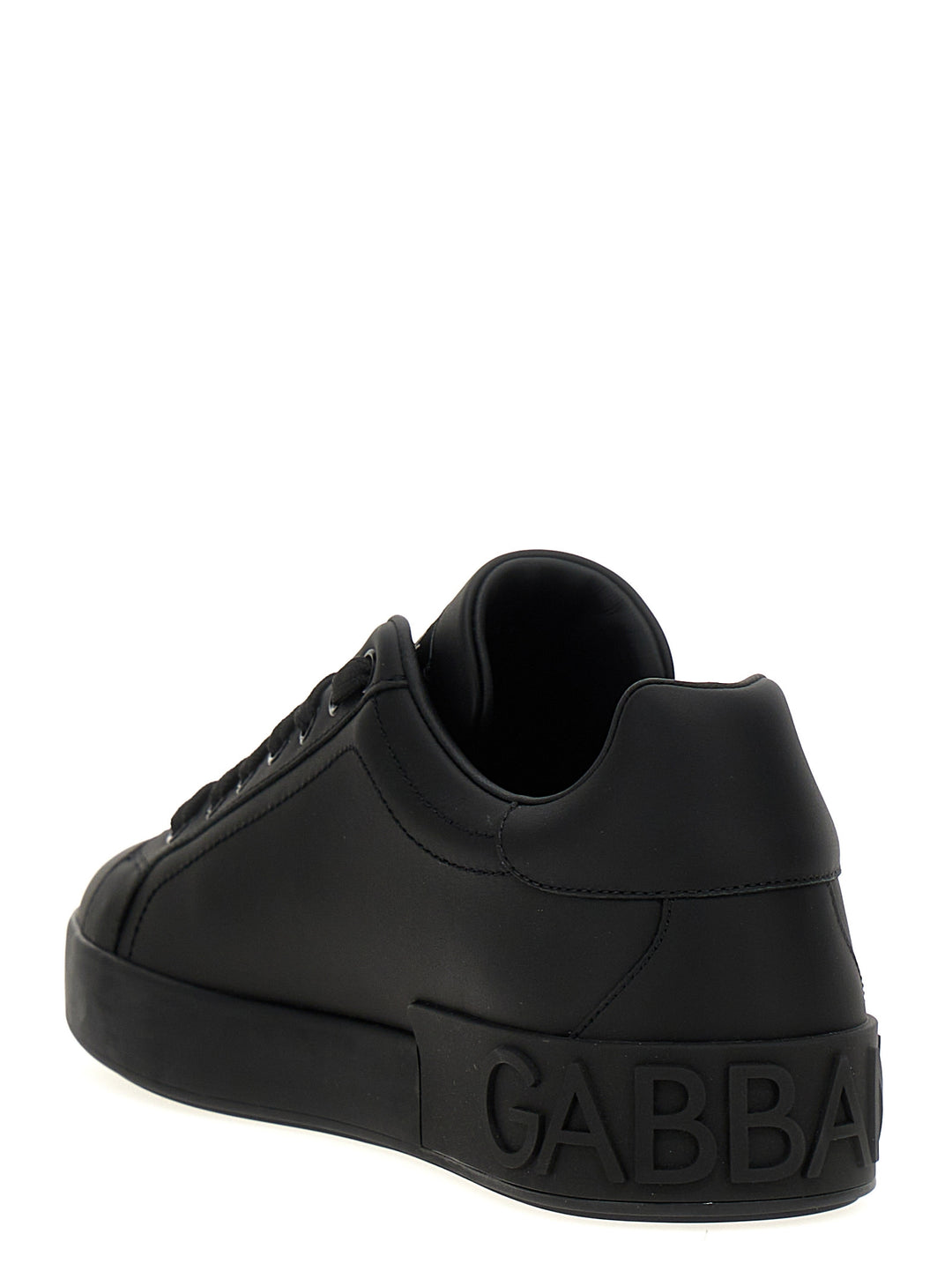Dolce & Gabbana Portofino Sneakers - Black | 8ebf4a5dcd128753492353d201ce09bc647fd4e3