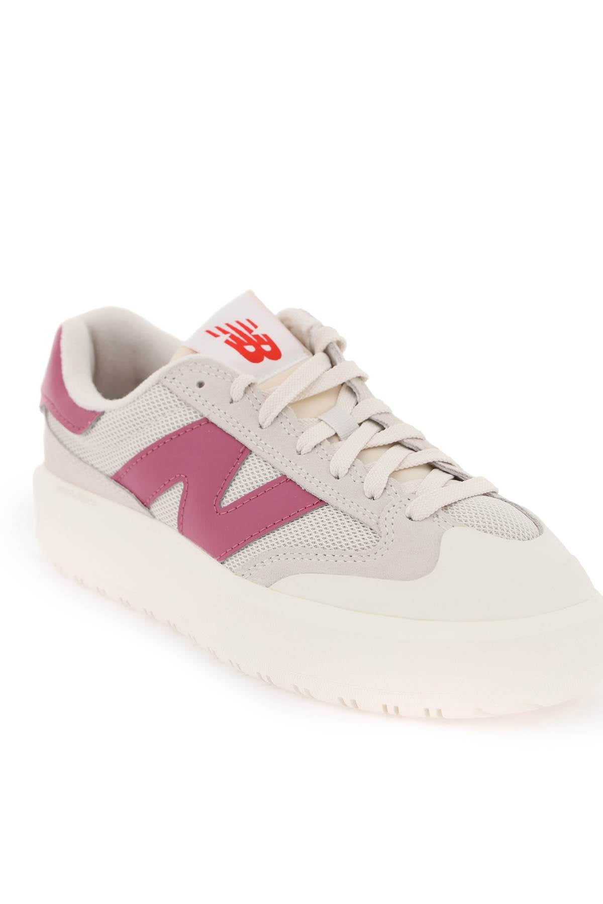 Shop New Balance Ct302 Sneakers In Beige, Pink