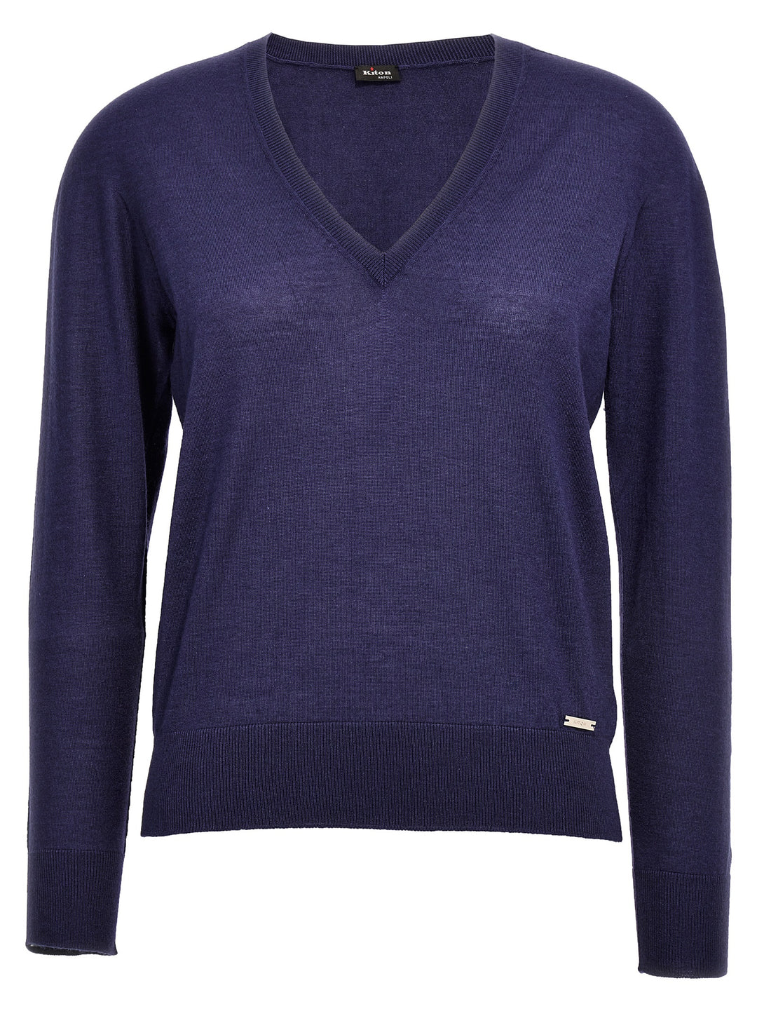 Kiton V-Neck Sweater Sweaters and Cardigans - Blue | 17bea929f25590a8b1216c541996749af102e9f6