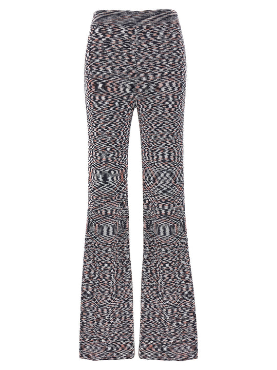 Patterned Trousers Pants Multicolor