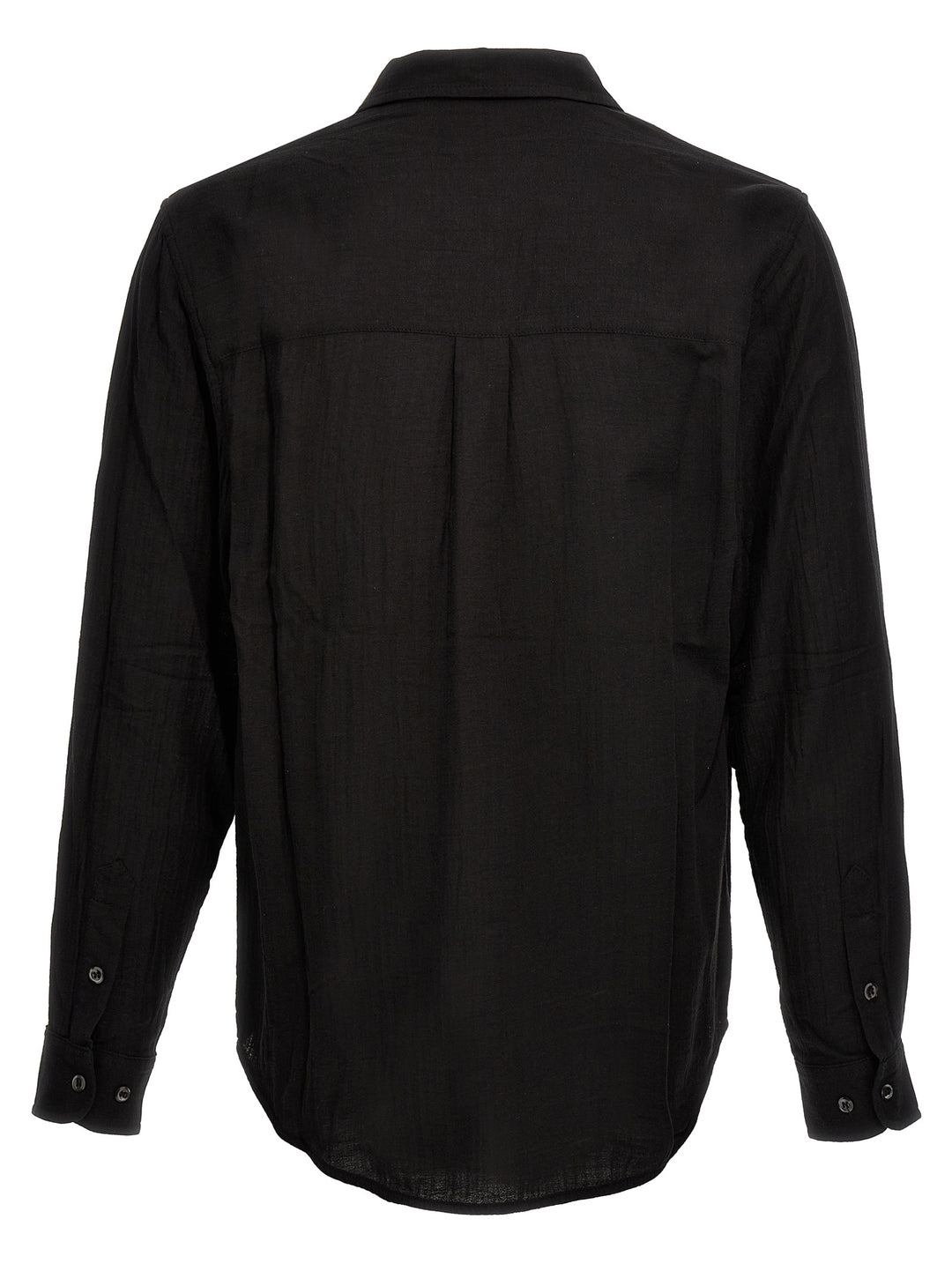 SéFr Leo Shirt and Blouse - Black | 698a31c0f3a7860d2558a1f37a7101a54b3cf3d4