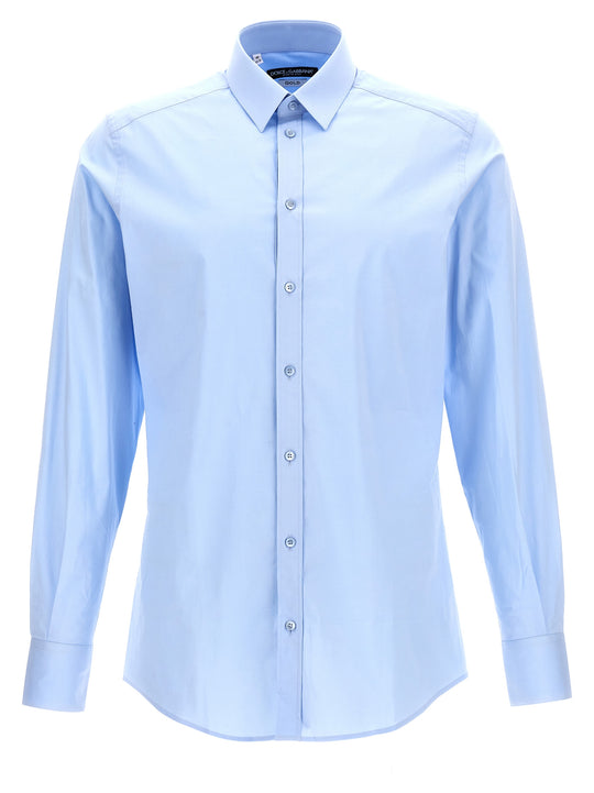 Dg Essential Shirt Shirt And Blouse Light Blue