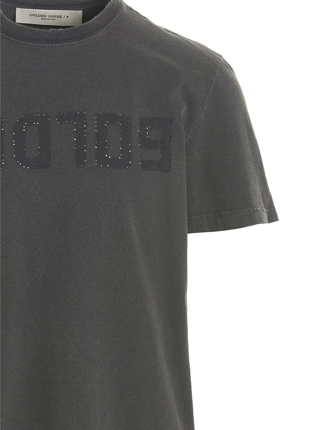 Golden Goose Logo T-shirt - Gray | 6dd7a36ee46d778929e6293603f1cd1251e7c3d2