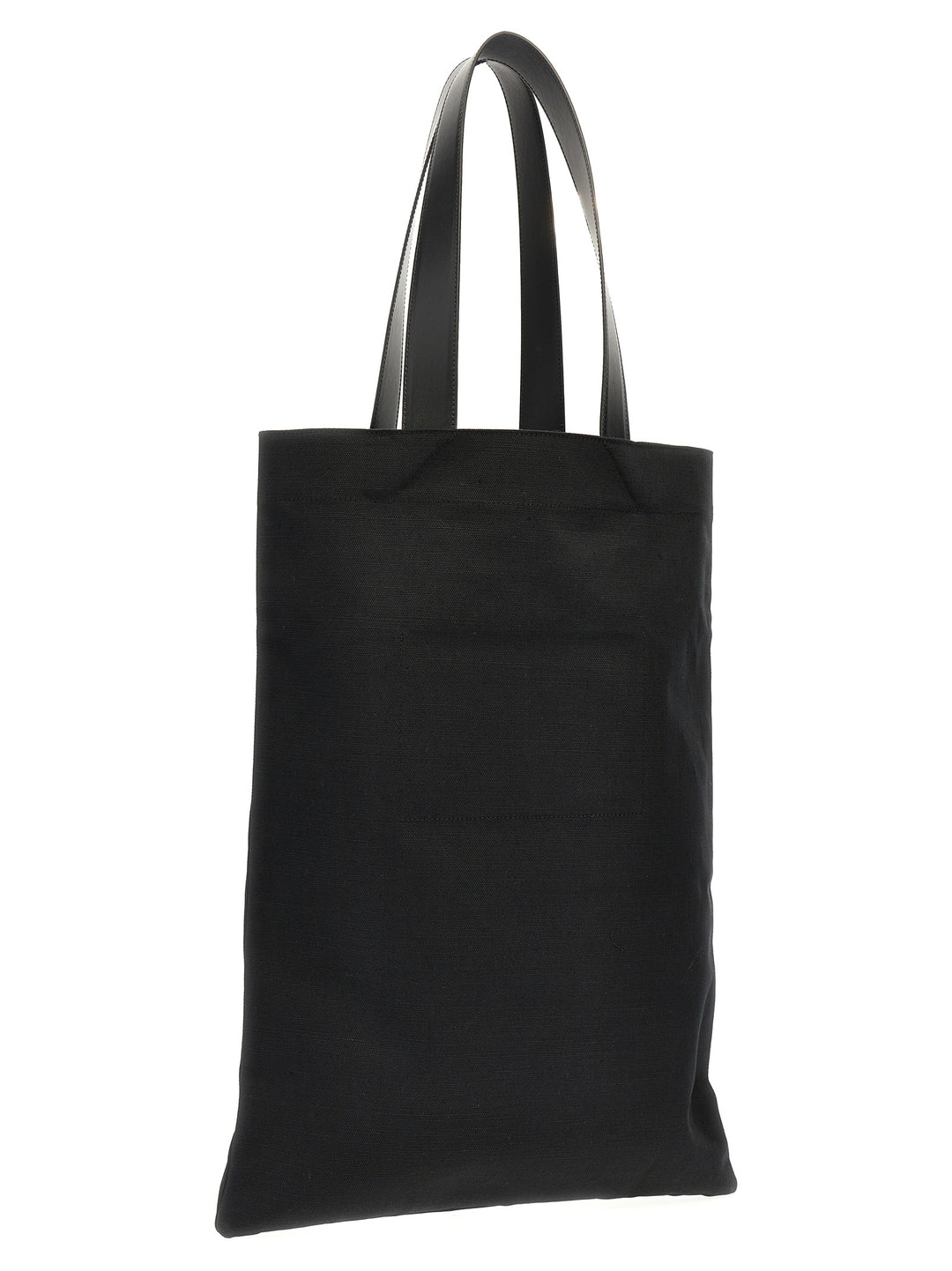 Jil Sander Flat Shopper Tote Bag - Black | f26ac23f189dad256c8d2cef4b0471763adf33c8