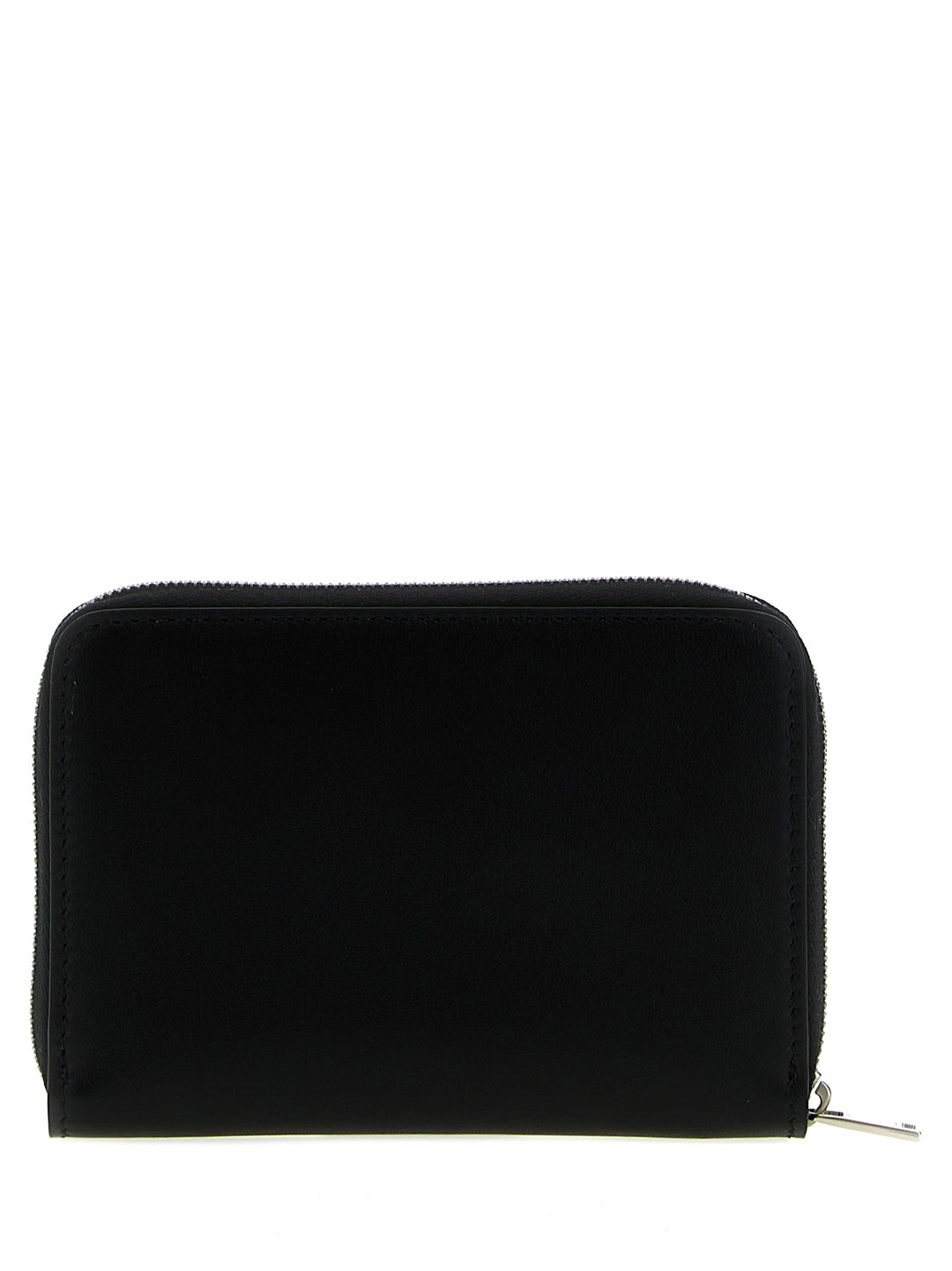 Jil Sander Zip Leather Wallet Wallets and Card Holders - Black | d8edc7b60437dcf183c9e69c58a5e847d0a31c48