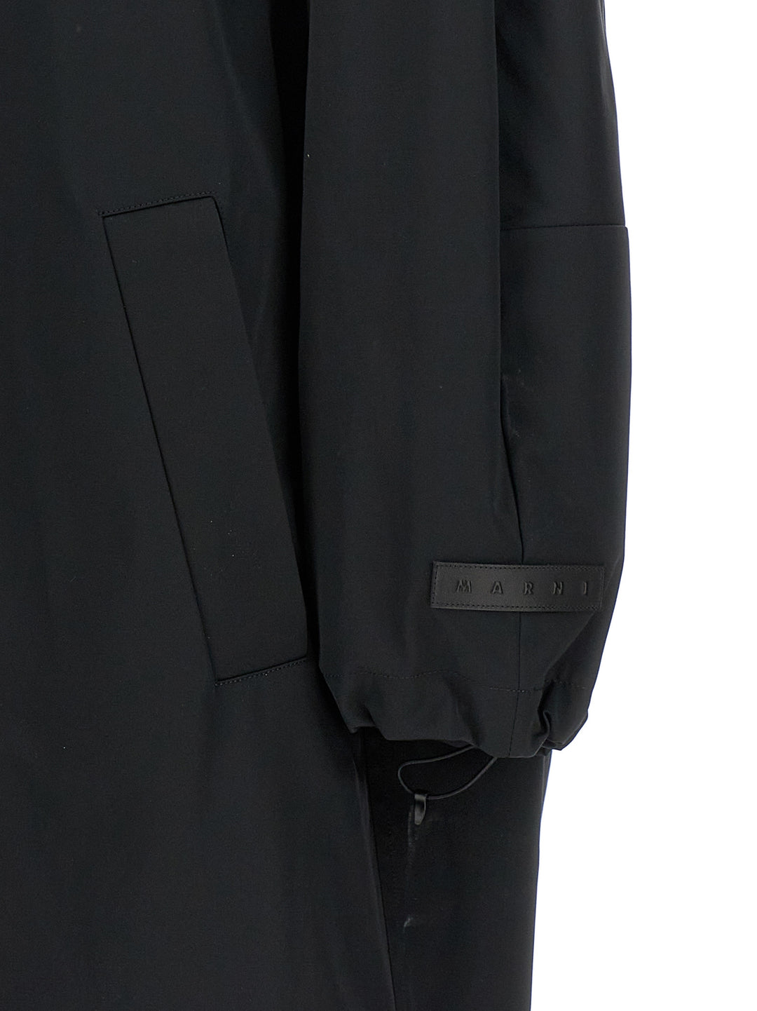 Marni Satin Parka Casual Jackets and Parka - Black | b5b17c36528ea2a6ce9177921607eb504895fd4e