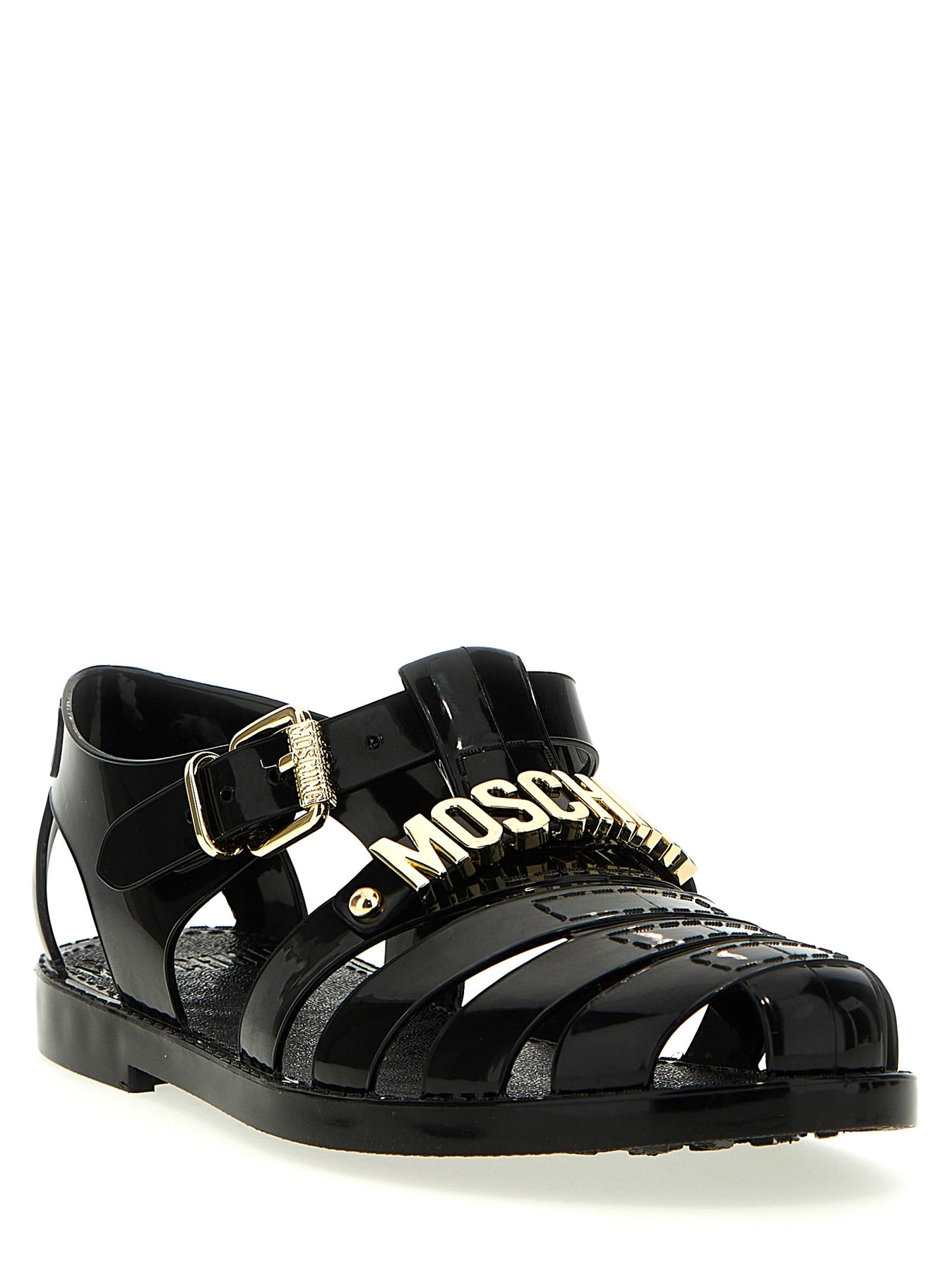 Shop Moschino Jelly Sandals