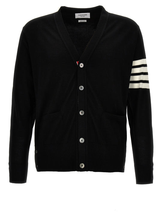 Merino Wool Cardigan Sweaters And Cardigans Black